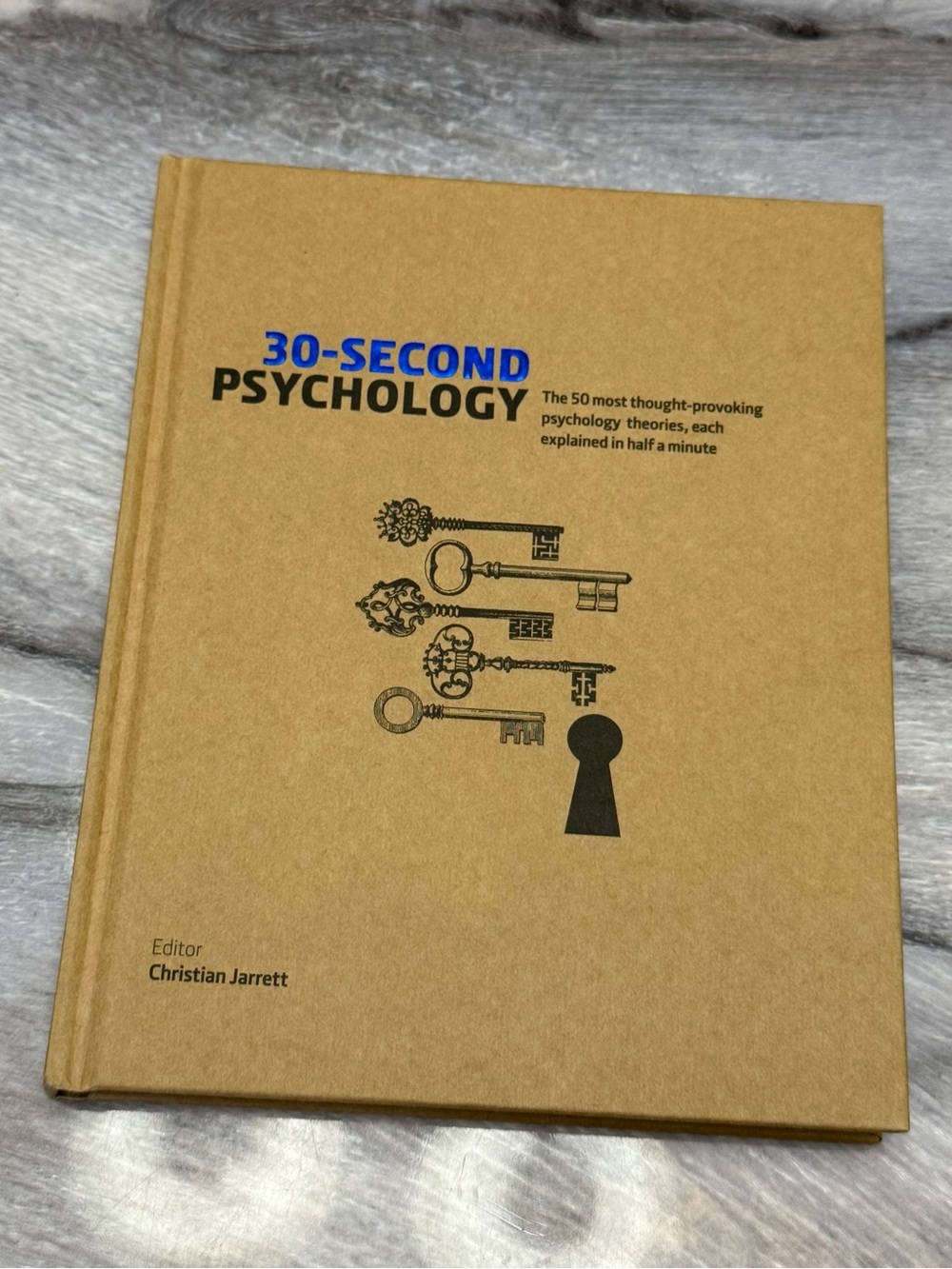 30-Second Psychology Hardcover Book